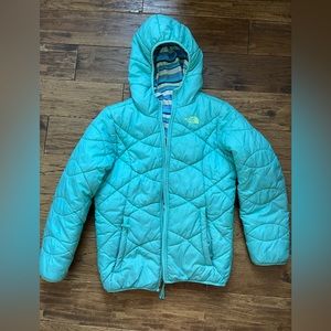 Reversible North Face winter jacket. Girls 14/15. Excellent condition.